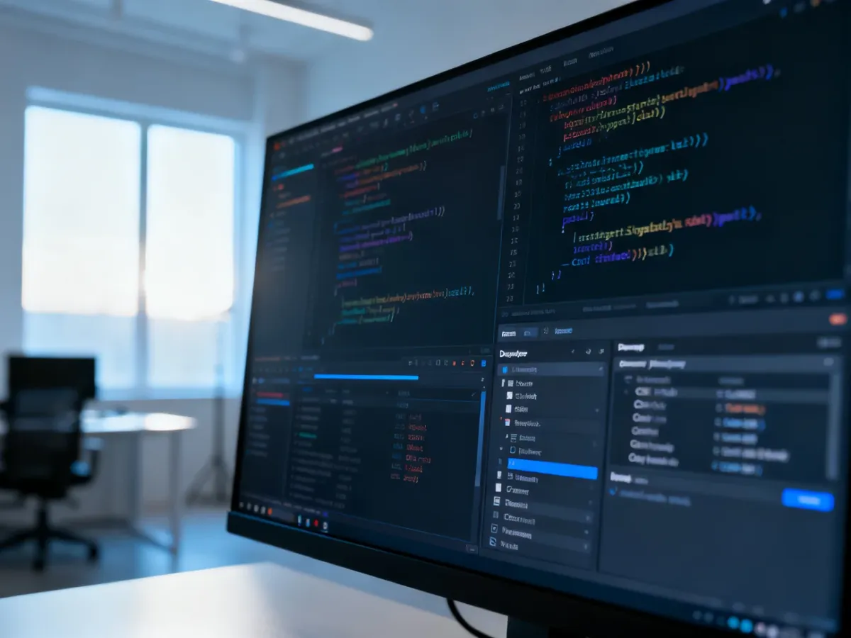 Interfejs Figma Dev Mode z widocznymi fragmentami kodu i właściwościami CSS, ułatwiający pracę programistom.
